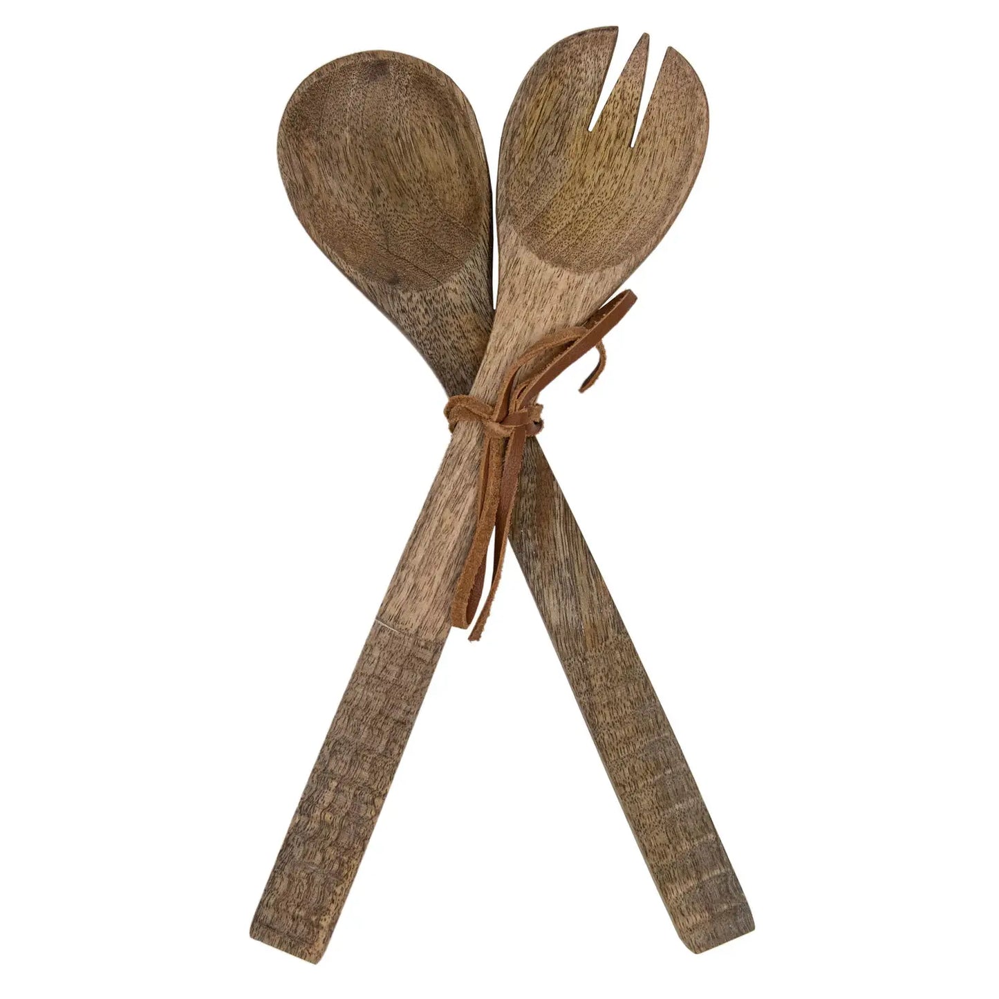 Carved Wooden Serving Utensils