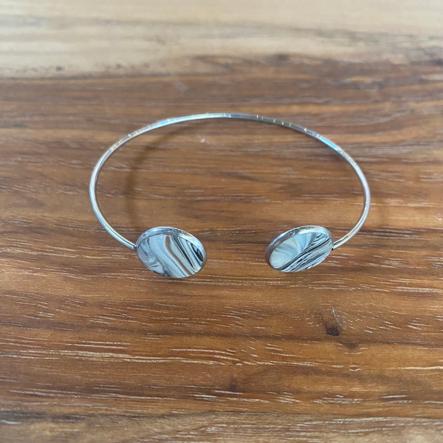 Black and Tan Bracelet