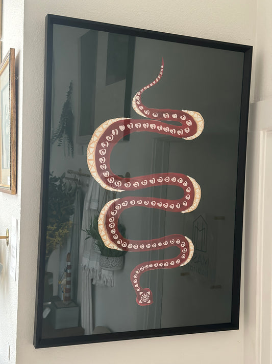 Ophedian Snake Art Work