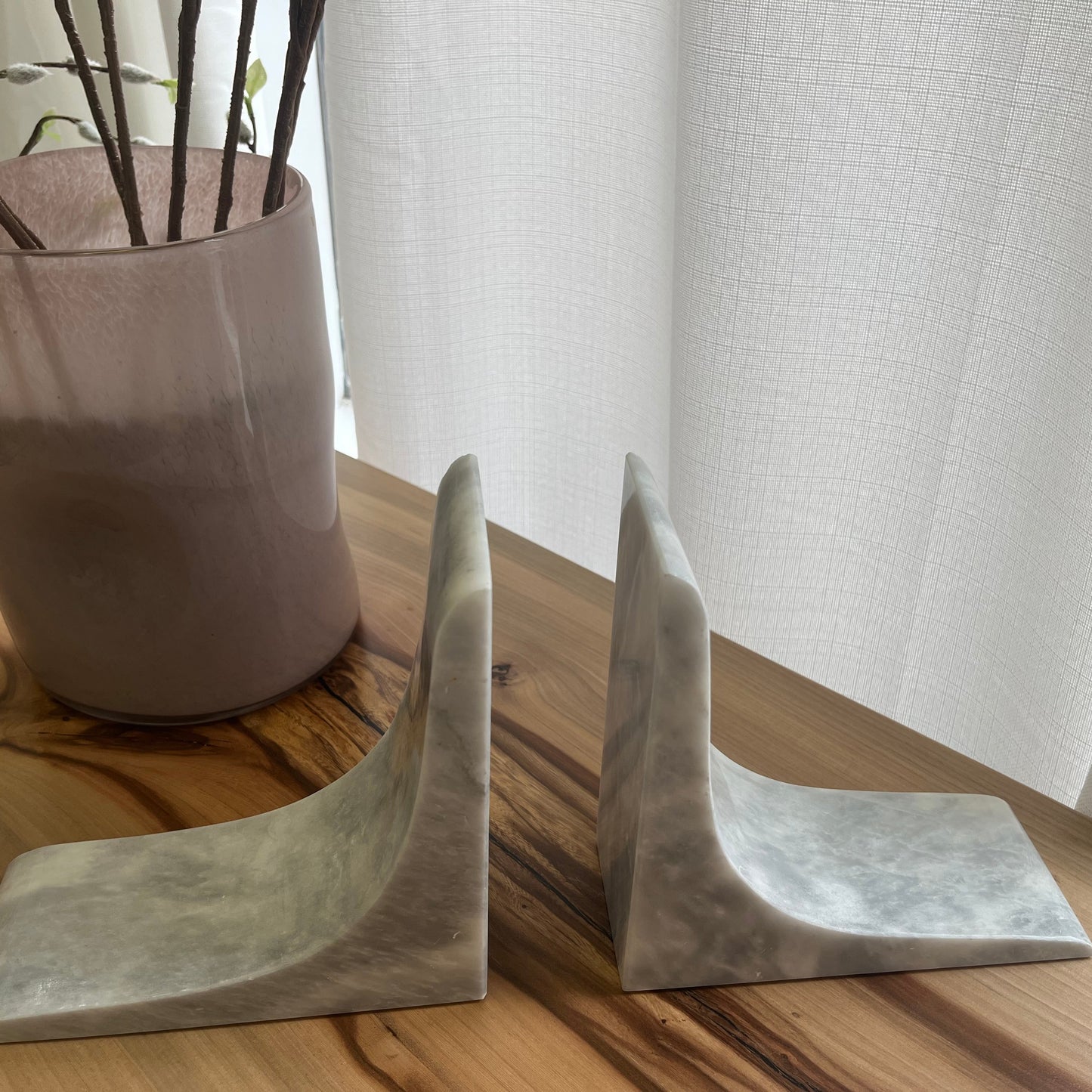 Marble Bookend Set