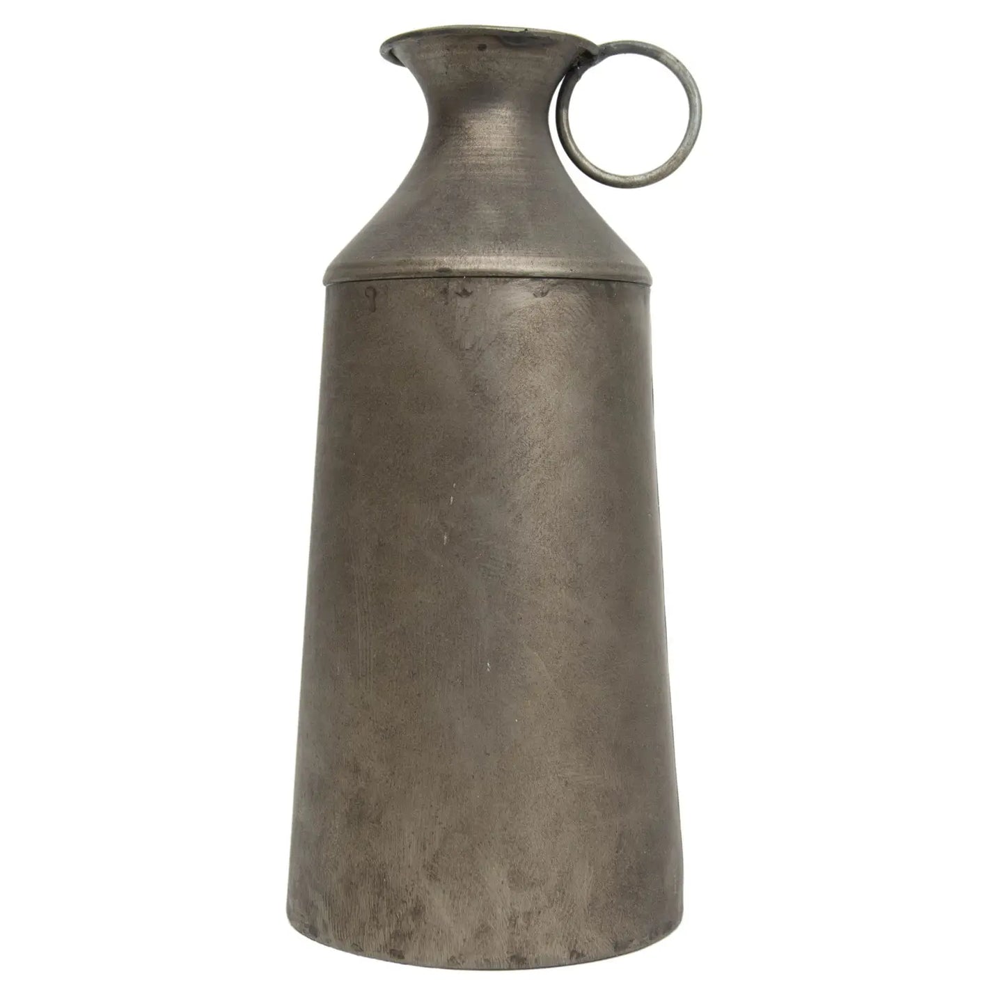 Galvanized vase pitcher