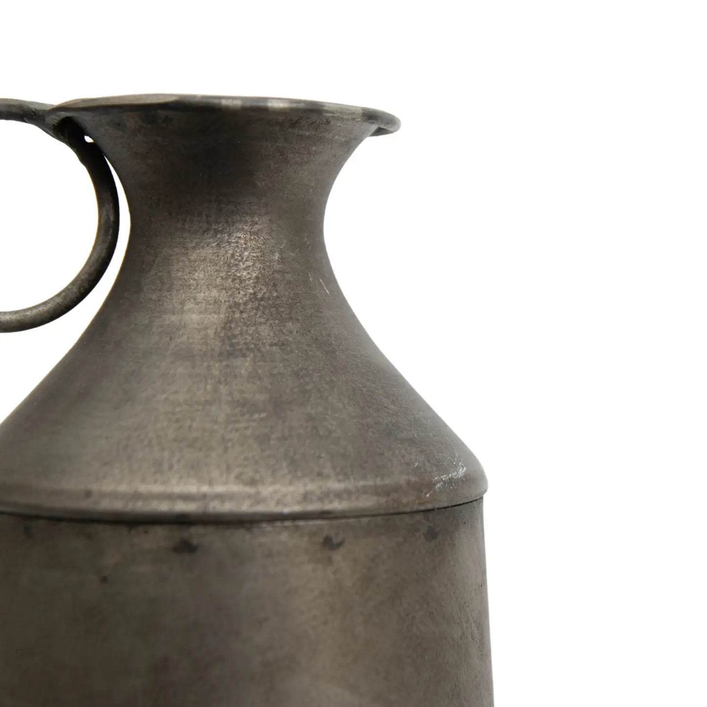 Galvanized vase pitcher