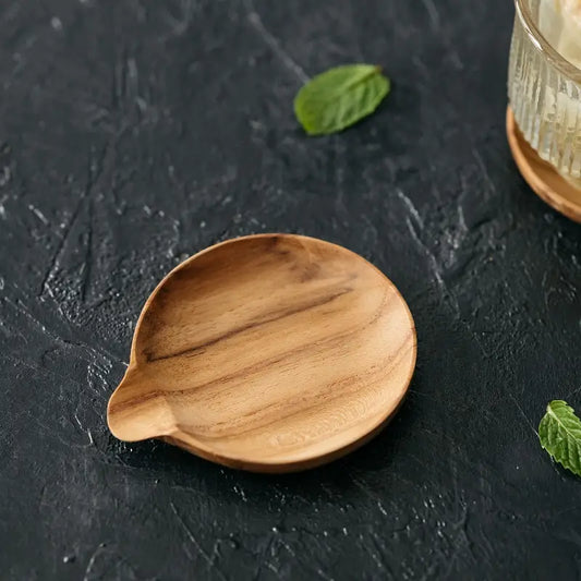 Teak Wooden Spoon Rest