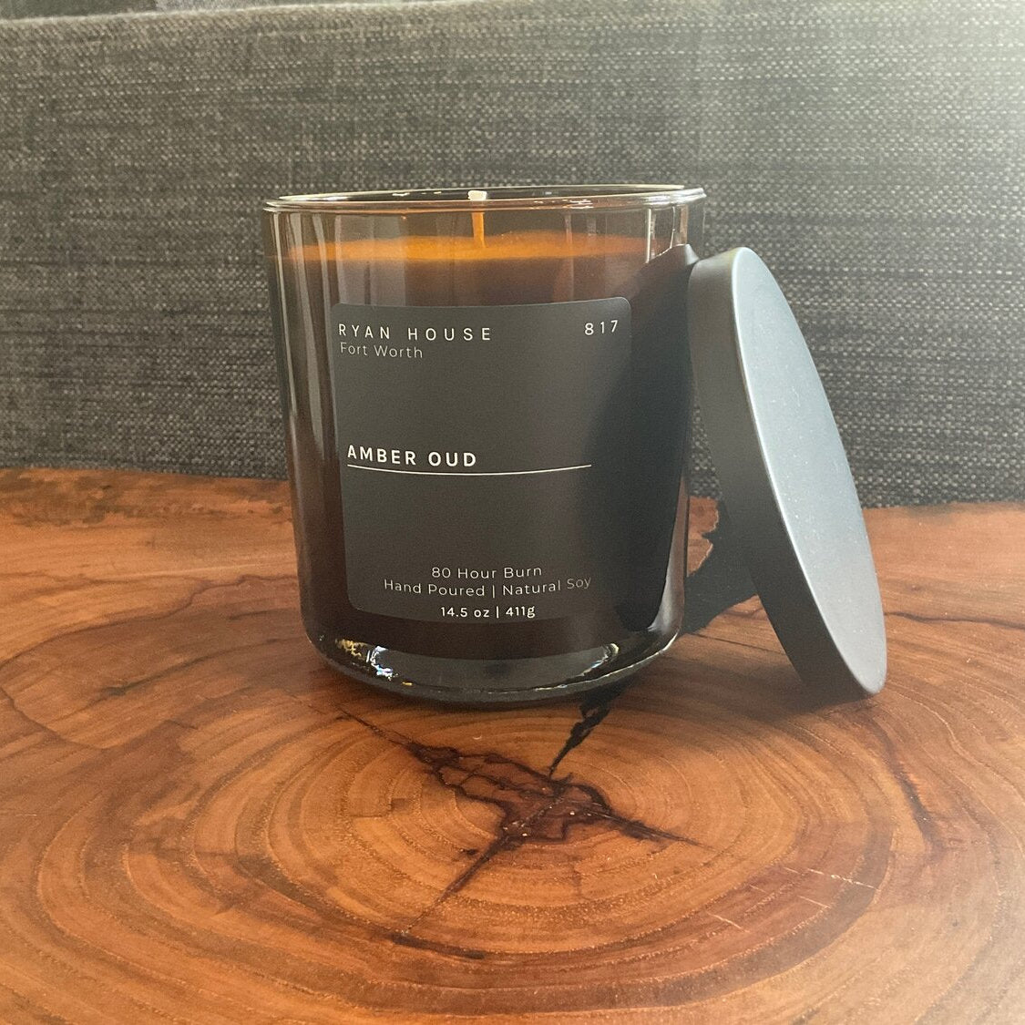 Amber Oud Candle