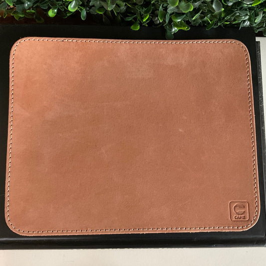 Faux Leather Mouse Pad