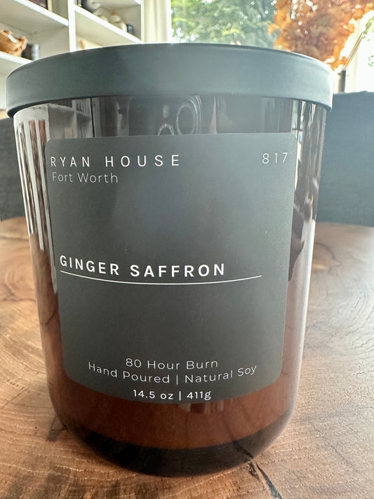 Ginger Saffron Candle