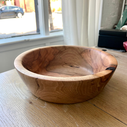 Large Pecan Wooden bowl