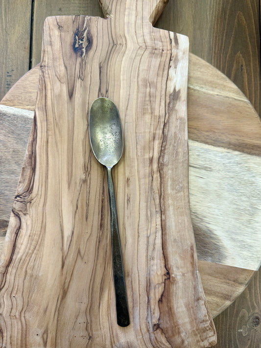 Lille Hand Forged Spoon, Brass
