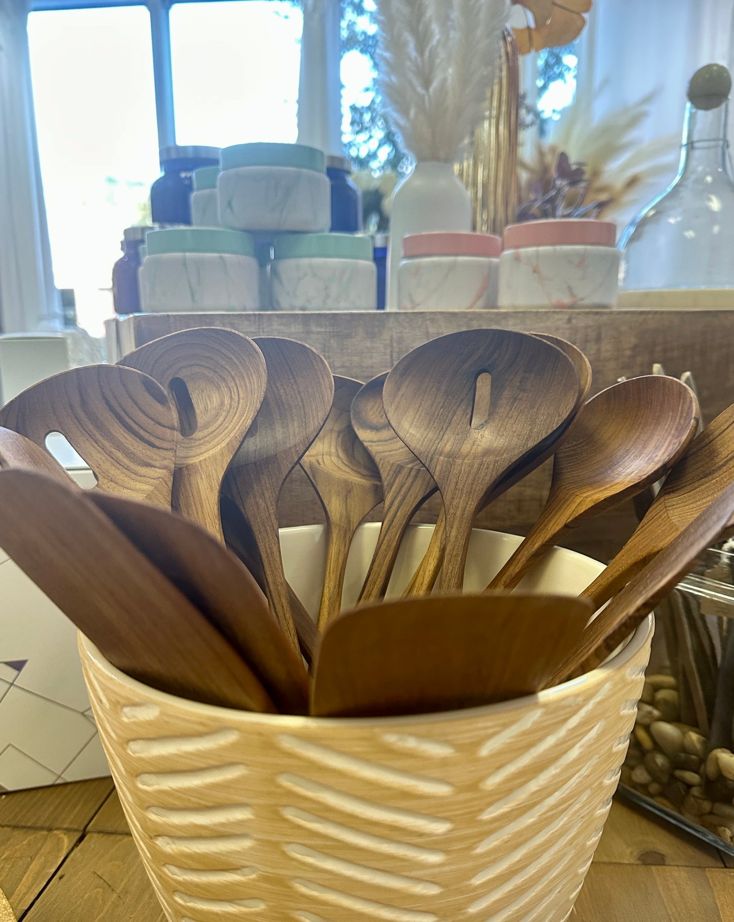 Teak Wooden Spatulas & Spoons- Assorted Styles