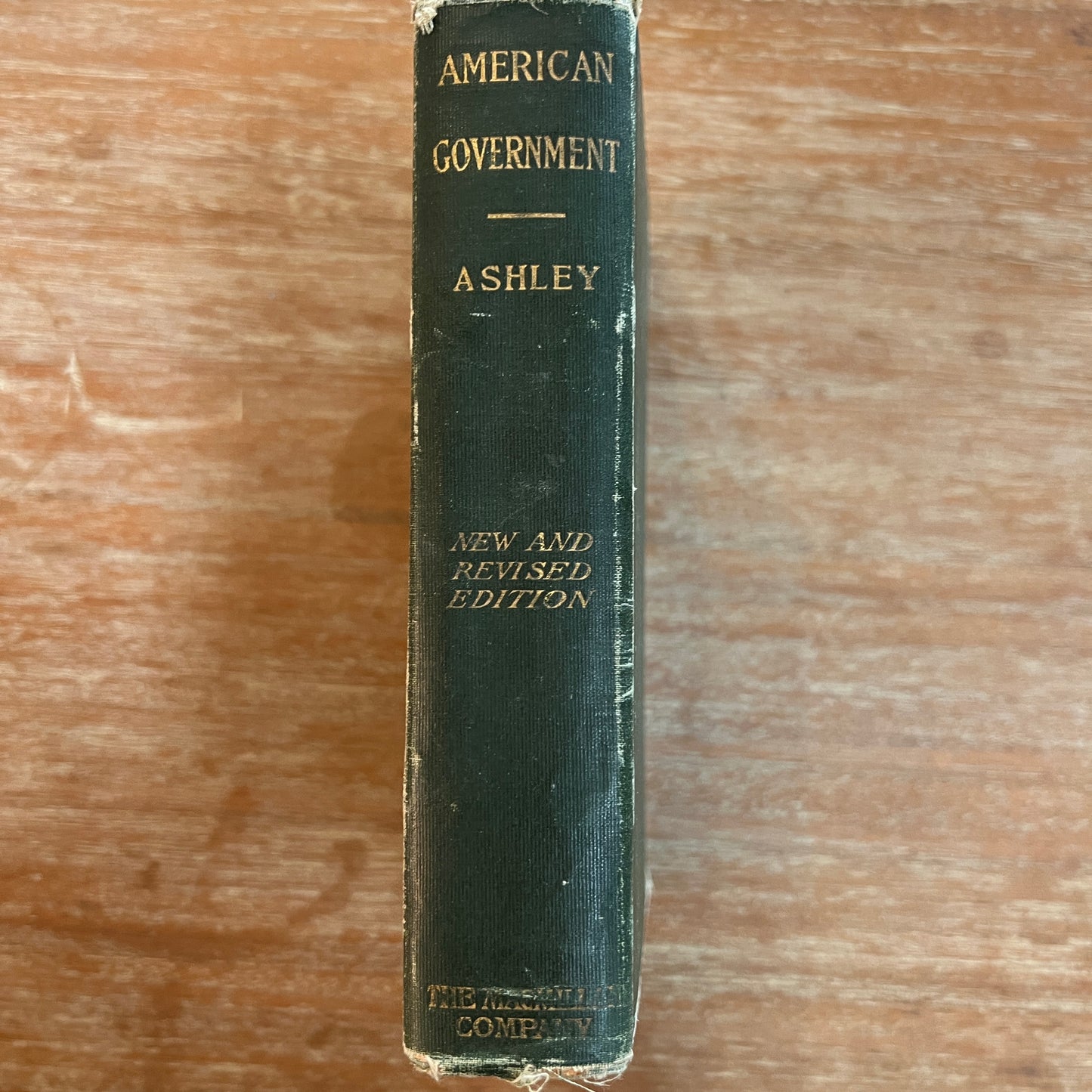 Vintage American Government book