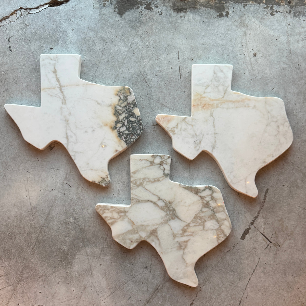 Texas Stone Serving Board- CREAM